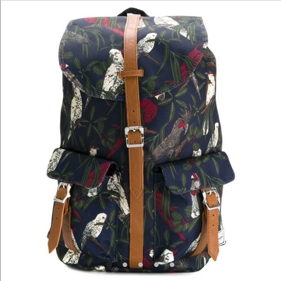 herschel printed backpack